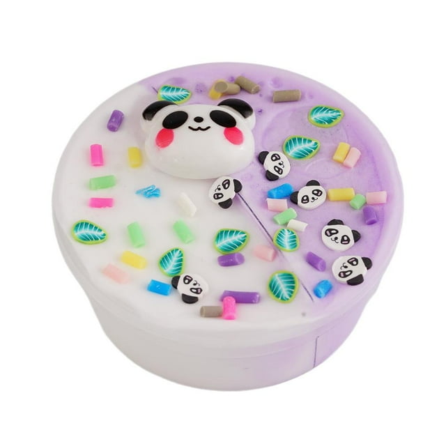 Compact Sensory Slime Toy with Tactile Textures for Stress Relief and Focus 2.4 Inch Fidget