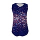 thumbnail image 5 of Puntoco Camisetas sin mangas ajustadas para mujer Camisetas sin mangas con estampado para mujer Camisetas básicas informales holgadas sin mangas con cuello en V para verano, 5 of 5