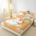 thumbnail image 4 of Feelyou Cartoon Magic Unicorn Bed Sheets, Fairy Tale Animal Lover King Sheets, Teens Kids Girls Boys Sheet Set, Super Cozy Room Decor, 4-Piece, 4 of 7