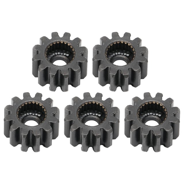 Engranaje recto de dientes, 5 piezas Engranaje recto servo Engranaje recto Piezas industriales Funcionamiento suave NikouMX herramienta