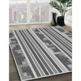 thumbnail image 2 of Ahgly Company Indoor Rectangle Patterned Ash Gray Area Rugs, 3' x 5', 2 of 6