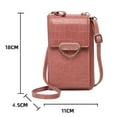 thumbnail image 3 of Fall Saving! Tuobarr Crossbody Bags for Women Trendy, Women Large Capacity Crossbody Bag Cellphone Purse Wallet Vertical Mobile Phone Bag, Pink, 3 of 6