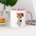 thumbnail image 3 of CafePress - I'm Nuts About You Mugs - 11 oz Ceramic Mug - Novelty Coffee Tea Cup, 3 of 4