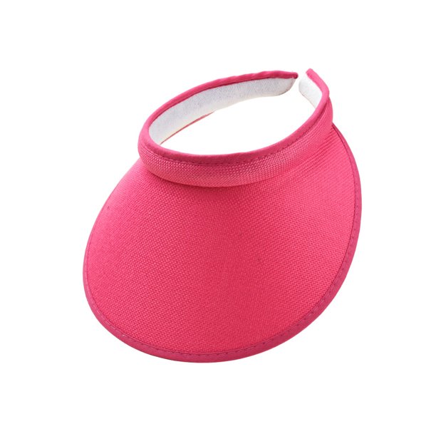 Minnieouse Sombreros para el sol Moda Protección Gorras con clip Visera transpirable Aleros grandes Casual Top vacío Viaje Vacaciones rosa rojo Type3 NO3 Minnieouse AP010232-06