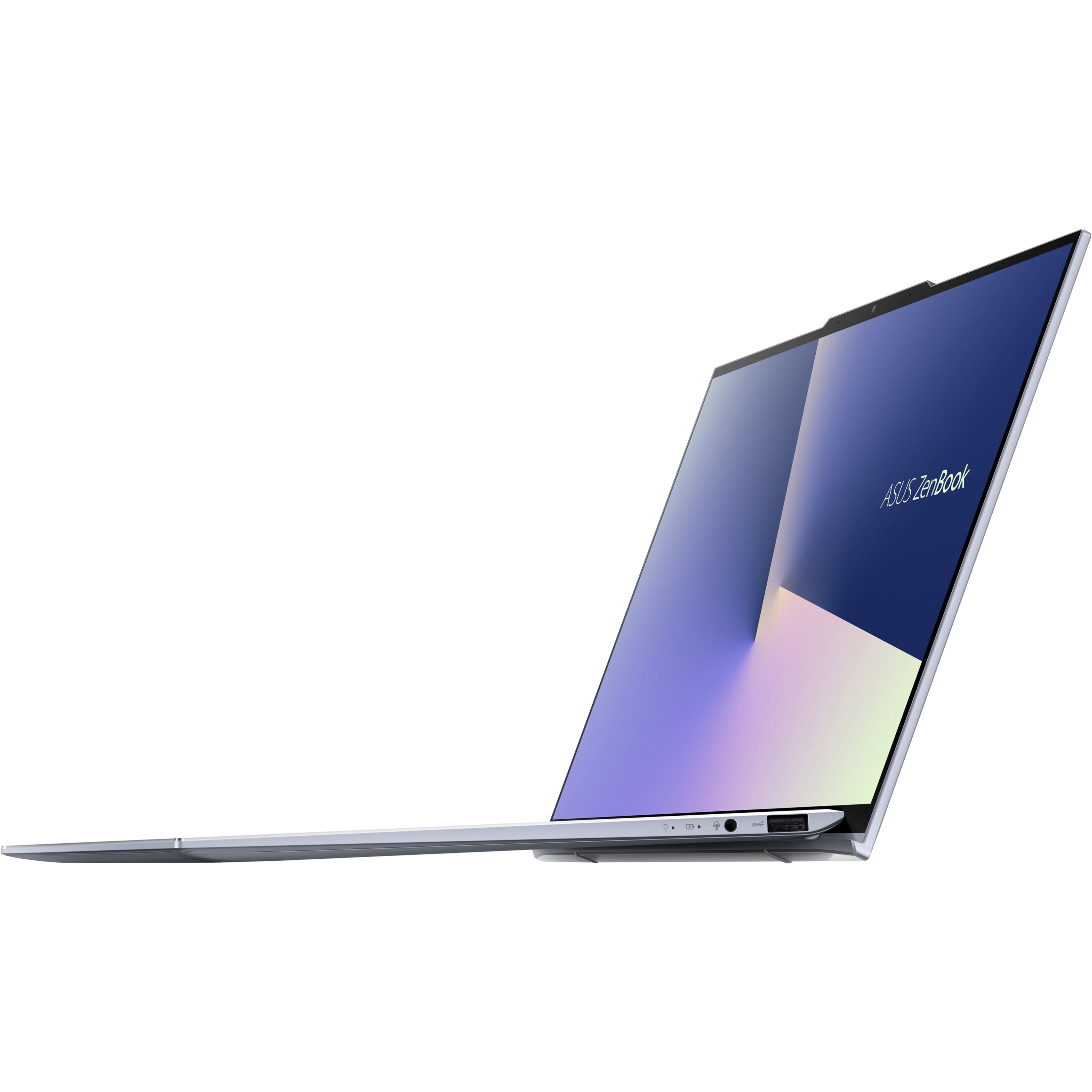 Asus ZenBook S13 13.9" Full HD Laptop, Intel Core i7 i7-8565U, 8GB RAM, 512GB SSD, Windows 10 Pro, Aluminum Blue, UX392FN-XS71