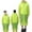 Green, variant on Weloille EVA Portable Fashion Raincoat,Unisex Transparent Waterproof Raincoat Rain Suit Rainwear for Adult
