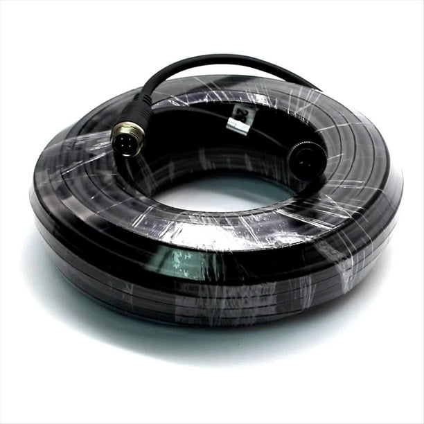 Cable de Extensión de Cámara de Aviación M12 de 4 para de Cámara CCTV, DVR de Vigilancia Móvil para Automóvil, 10 M