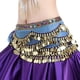 thumbnail image 1 of Pañuelo para danza del vientre para mujer, accesorios de actuación, lentejuelas brillantes, borlas, monedas, pañuelos para la cadera con monedas, cinturón para danza del vientre, 310 monedas, 1 of 8