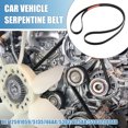 thumbnail image 2 of Cinturón serpentino de vehículo Unique Bargains No.12591059/5135746AA para Chevrolet Corvette, cinturón de transmisión V estriado, 2 of 7