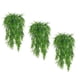 thumbnail image 1 of Plantas Artificiales Colgantes, Plantas Verdes Artificiales de Plástico para Interior/Exterior/Balcón/Pared/Maceta/Jardín/Decoración, Paquete de 3 Piezas, 1 of 8