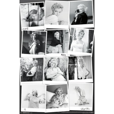 Trends International Marilyn Monroe Collage Wall Poster 22.375