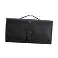 thumbnail image 1 of Organizador de rizador de pelo, bolsa de cosméticos, a prueba de polvo, portátil, organizador de secador de pelo, soporte para estilizador de cabello Negro, 1 of 8