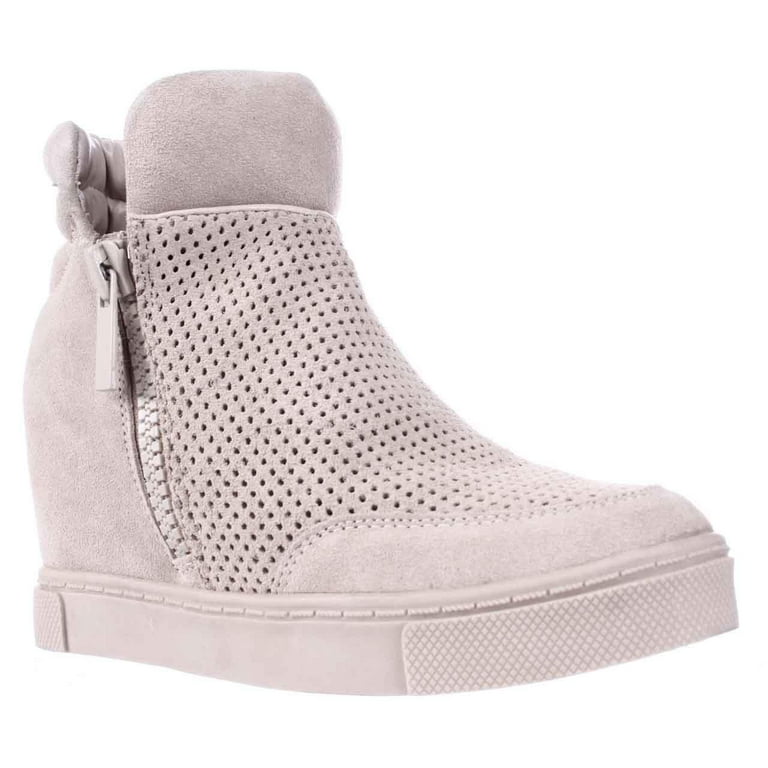 Steve madden hotsell perforated wedge sneaker