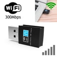 thumbnail image 6 of Simyoung 300Mbps Mini Wifi Usb Adapter Wireless Dongle Adaptor 802.11 B G N Lan Network Laptop PC Desktop USB2.0 Interface, 6 of 6