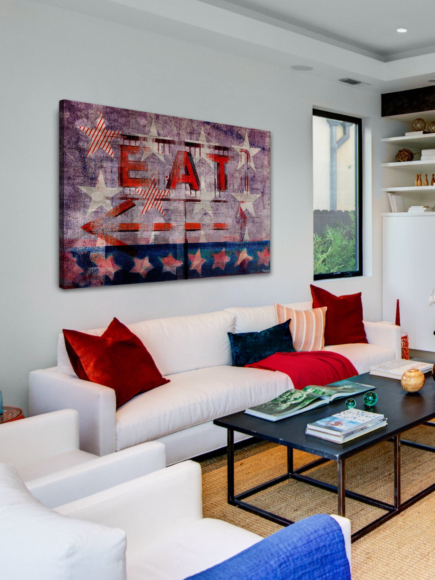 Parvez Taj "Eat This Way" Print on Canvas
