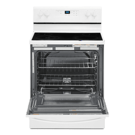 Whirlpool - 5.3 Cu. Ft. Freestanding Electric Range with Keep Warm Setting - White