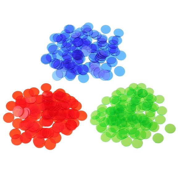 300 Pcs Game Chips Chips Chips 19 Mm 3/4 Inch NEW