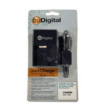 tru Digital Quick Charge Camera Battery Adapter w/ USB Port For Canon NB4L/NB8L