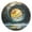 Gold, variant on Sunset Ocean Round Wall Clock Silent Battery Operated Home Decor for Living Room Bedroom