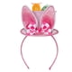 thumbnail image 1 of Diadema con orejas de conejo, accesorio para disfraz, aro para el pelo para recuerdo de fiesta de Pascua para niños Rosa, 1 of 9