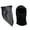 Leather+Black, variant on 2pcs Skull Face Masks for Motorcycle Neck Warmer Breathable Bandana Face Cover for Sun Dust Protection