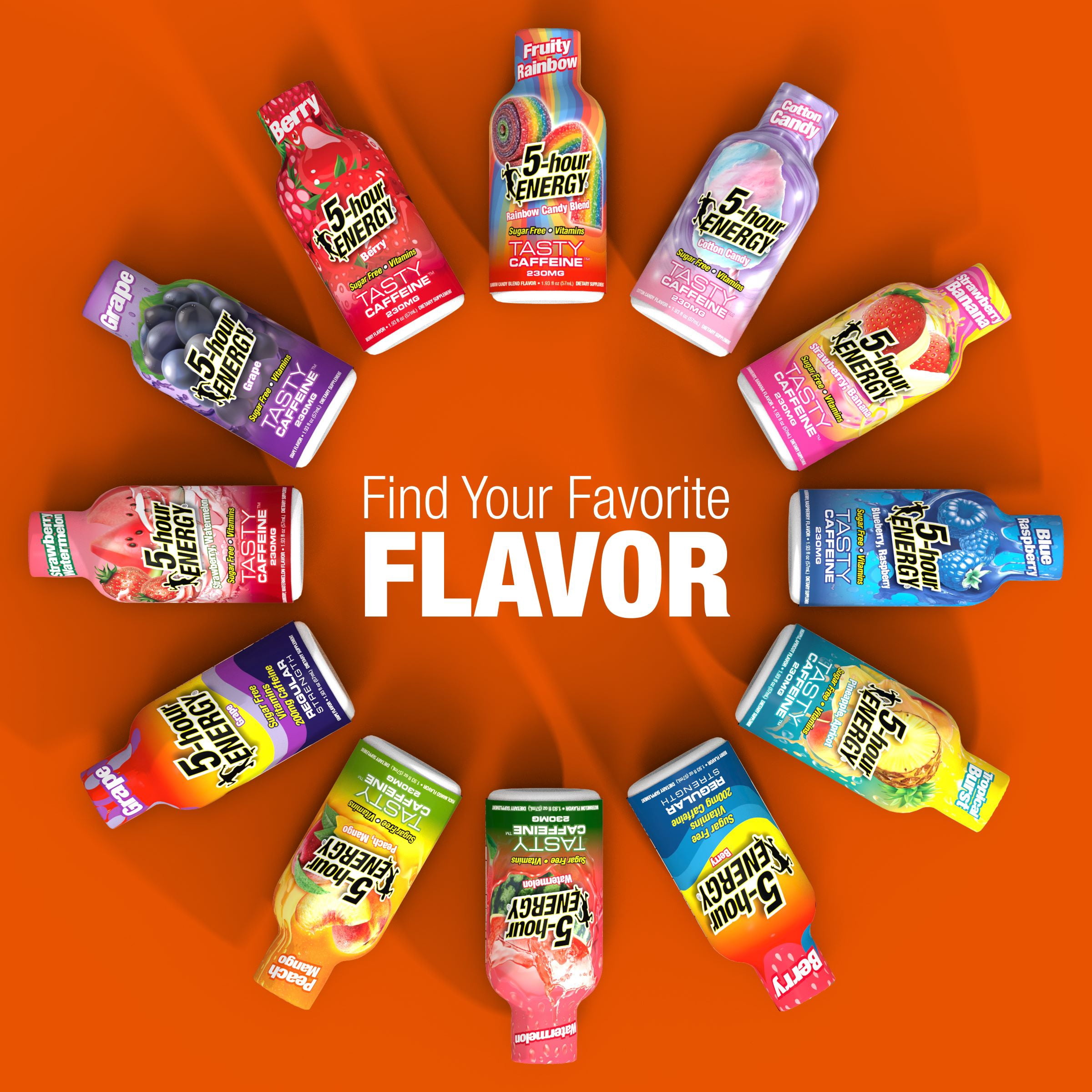 5-hour Energy Shot, Extra Strength, Peach Mango, 6 Count