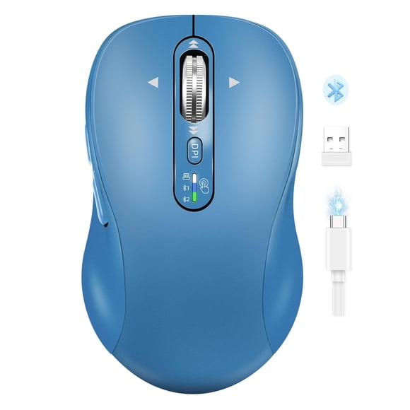 Mouse inalámbrico Bluetooth INFINMIND recargable de 3200 DPI