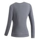 thumbnail image 4 of Mujer Volver Fiebre inteligente Punto Mantener caliente Manga larga O Cuello Calentamiento Ropa interior Blusa Tops Wmkox8yii jkg6625, 4 of 9