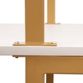 thumbnail image 6 of Ladder Desk 30x20 inches Wall Mounted Computer Desk Solid Wood Laptop Storage Table with Shelves Power Strip, 6 of 9