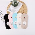 thumbnail image 3 of Short Socks No Show 5 Pairs Nonslip Invisible Socks Low Cut Socks for Women, 3 of 10