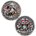 thumbnail image 3 of Honor Brotherhood Commemorative Coin, Stunning Collectible, Unity Friendship Token For Enthusiasts And Meaningful Camaraderie Displays (Metal Material), 3 of 9