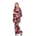 thumbnail image 2 of White Mark Women's Plus Size Tunic and Palazzo Pant Set, 2 of 4