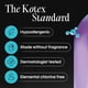 thumbnail image 5 of Toallas Kotex BioCare Ultra Thin Overnight de absorción intensa, 20 unidades, 5 of 7