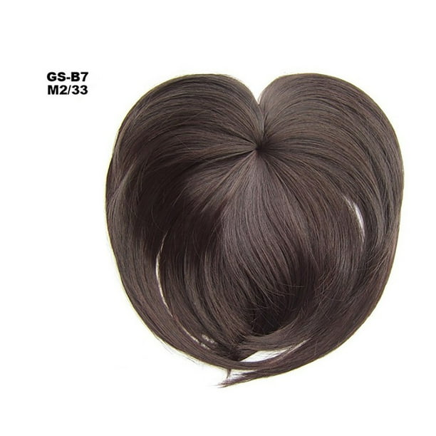 Xihbxyly Postizo con Clip, Volumen Instantáneo, Mezcla Perfecta para Cabello Fino, Peluca Sintética de Fibra Resistente Al Calor, Solución Rápida para La Caída Del Cabello, Uso Diario para Mujeres, D
