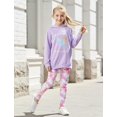 thumbnail image 2 of Conjunto para Niñas PATPAT con Sudadera con Capucha de Unicornio y Leggings Talla 10-11, 2 of 8