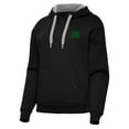 thumbnail image 2 of Women's Antigua Black Philadelphia 76ers St. Patrick's Day Victory Pullover Hoodie, 2 of 4