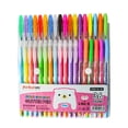 thumbnail image 6 of YEESHU Glitter Gel Pens Set, 12 Colors Sparkle Gel Marker for Adult Coloring Books, Shimmer Pen for Journaling Crafting Doodling Drawing Art Supply Use, 6 of 8
