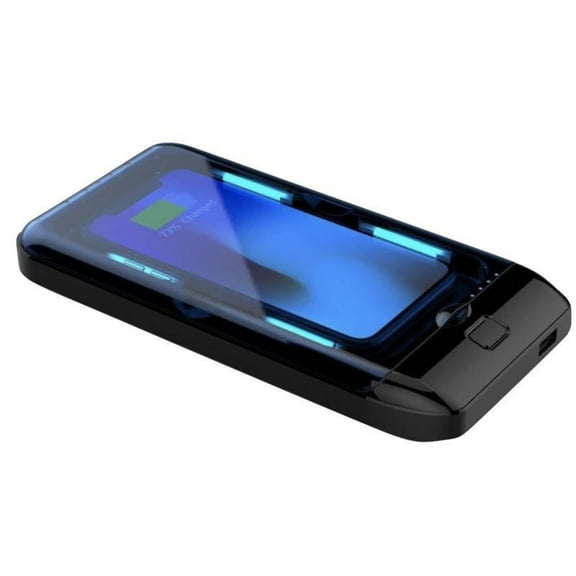 HIMCEN Deep Ultra Violet Light Sterilizing Power Bank with built-in 5A Battery - Wireless Charging & Sterilizing Functions