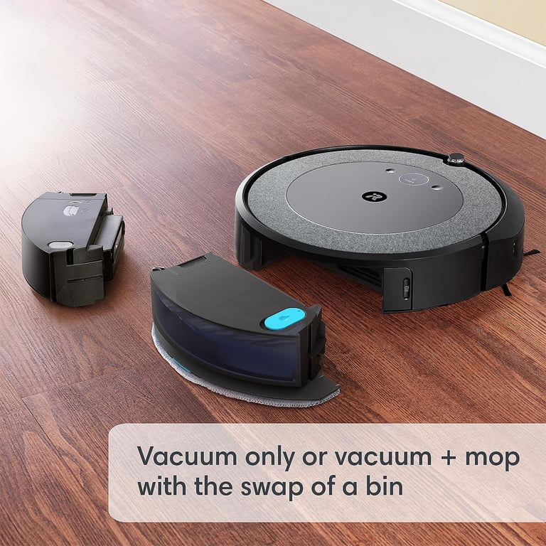 iRobot Roomba i5+ Combo Vacuum and Mop, Smart Mapping, 2 YR CPS