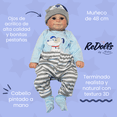 thumbnail image 3 of Muñeco Reborn Renato 48cm REDOLL | Caucho Suave Full Body con Movimiento Real | Kit de Vestimenta y, 3 of 4