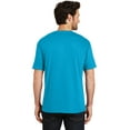 thumbnail image 2 of District Made Mens Perfect Weight Crew Tee-XL (Bright Turquoise), 2 of 6