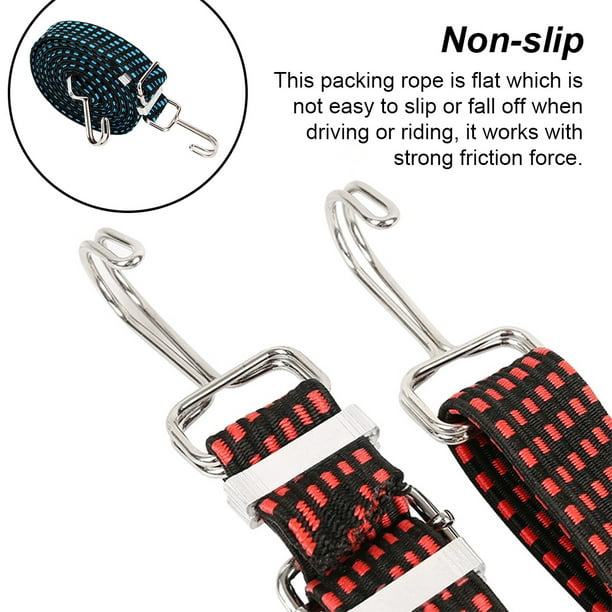 Pack of 3 Luggage Strap Hooks Travel Baggage Stretchable