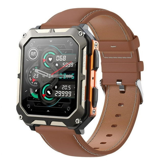C20pro Montre Intelligente de Sport d'Extérieur avec Appel Bluetooth, Étanche