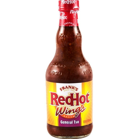 ( 2 Pack ) Frank's RedHot General Tso Wings Sauce