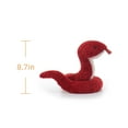 thumbnail image 4 of Apricot Lamb Red Wild Snake Plush Toy for Kids 8.7 Inches, 4 of 4