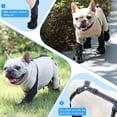 thumbnail image 4 of Botas impermeables antideslizantes reflectantes para perro BECROWM, talla grande, 4 of 6