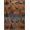 Burnt Orange Gray, Pattern 9, variant on ODIKA 8'x10' Washable Area Rug Non-Slip Chair-Friendly Mat Wilderness Mountain Scene With Pine Forest And Deer Bear Motif Cabin Flowing for Dining Room, Large Office, Lounge