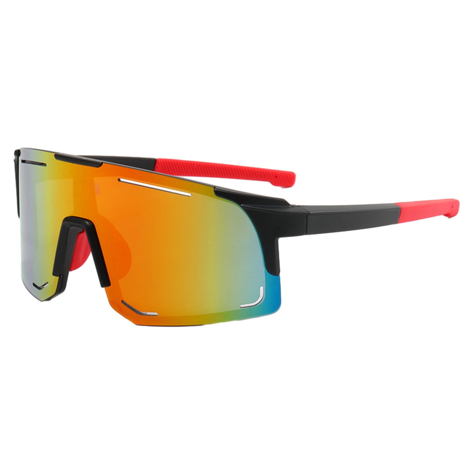 KAPVOE Lunettes Cyclisme Polarisées TR90 – 4 Verres Interchangeables UV400 Pour Vélo, Running, Pêche