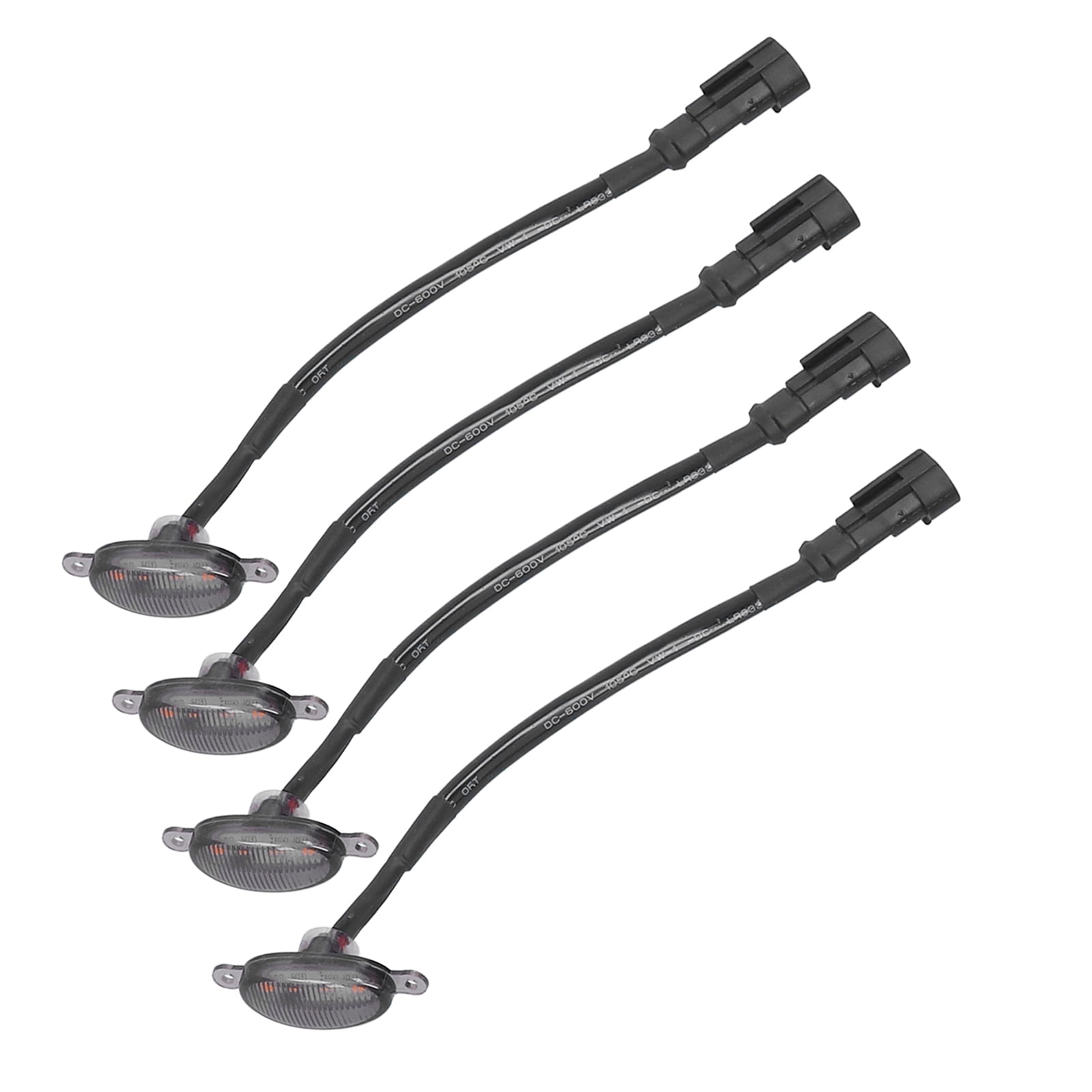 Akozon Éclairage de la Calandre Avant en Métal ABS DC12V