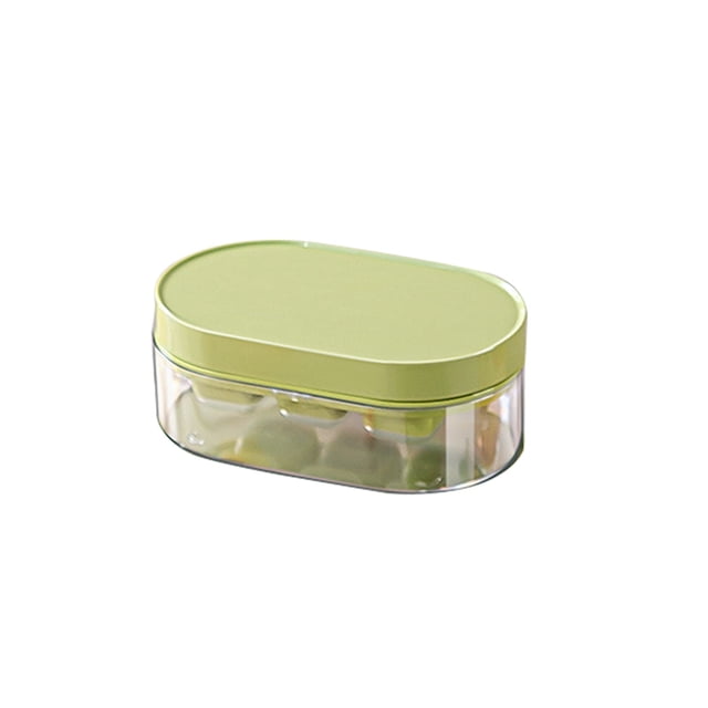 TIELUTT Food Grade with Lid Easy to Store Ice Tray Mini Pressable Ice Hot Packs for Food Pantry Organizers Door Organizers And Storage Storage Containers Home Edit Pantry Organization And Storage